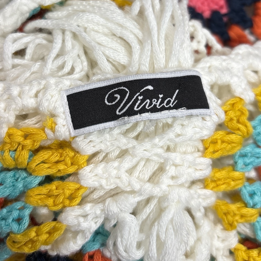 Colorful Crochet Fringe Camisole - Picture 3 of 3